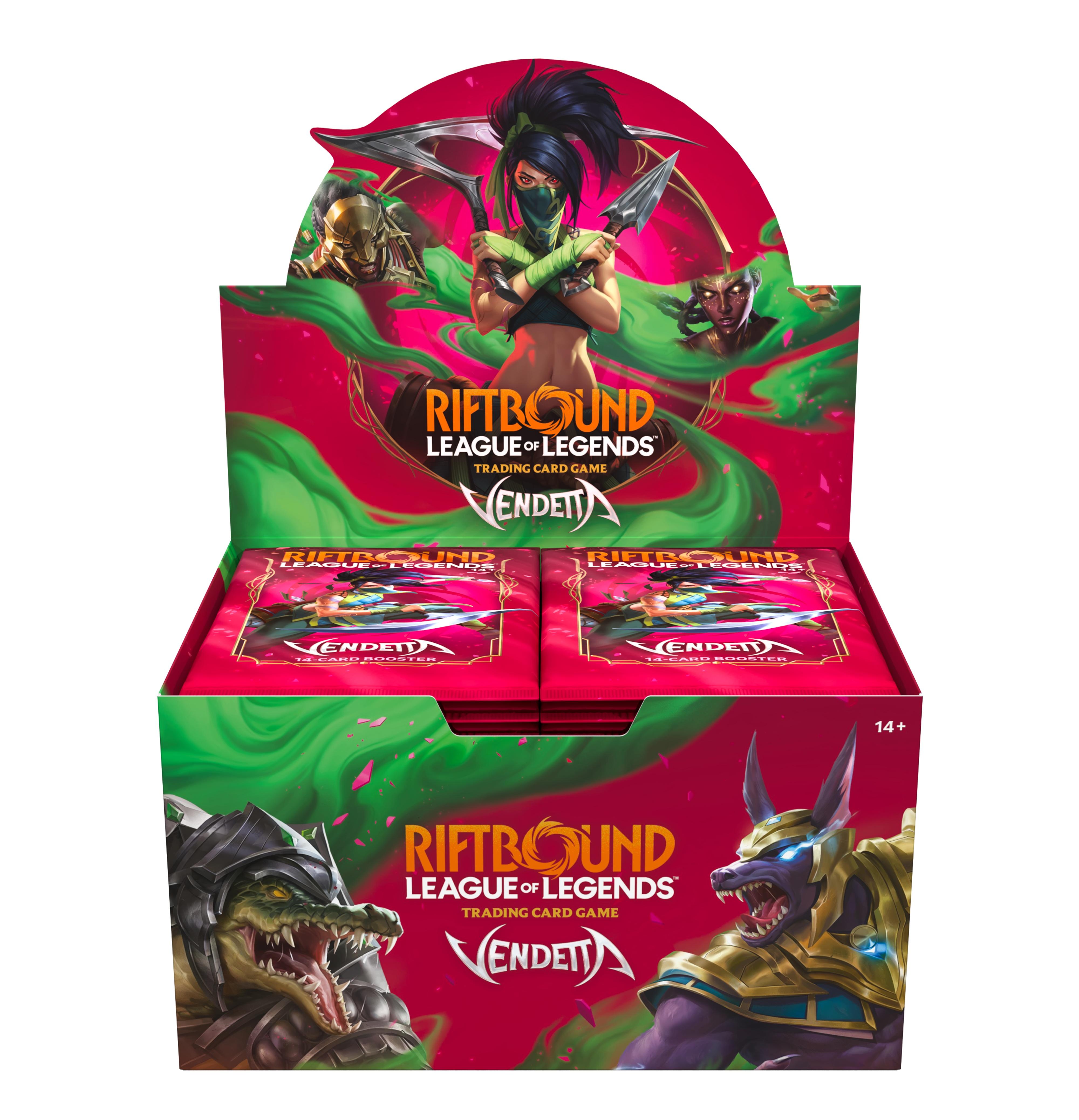 Riftbound: League of Legends JCC - Display de packs de boosters Quatrième set : Vendetta (x24) - FR