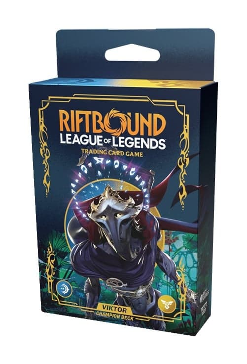 Riftbound: League of Legends TCG - Set One: Origins Viktor Champion Deck - UK Riftbound: League of Legends TCG - Set One: Origins Viktor Champion Deck - UK