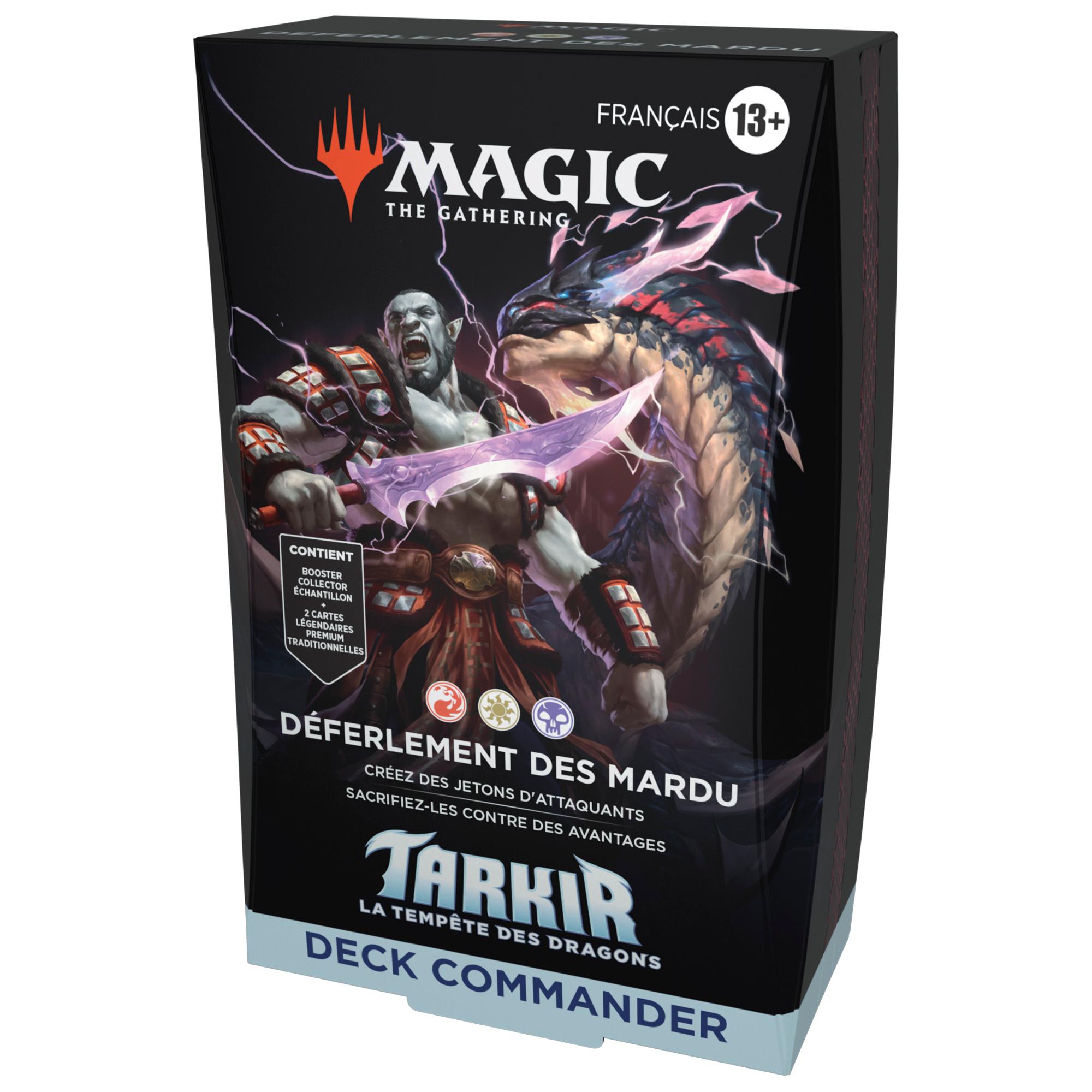 Magic: The Gathering - Deck Commander Tarkir : La Tempête Des Dragons - Déferlement Des Mardu - FR