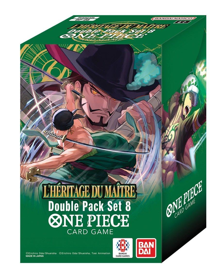 One Piece Card Game - Pack de Booster Double Pack OP-12 L\'Héritage du Maître (2 Booster aléatoires) - FR