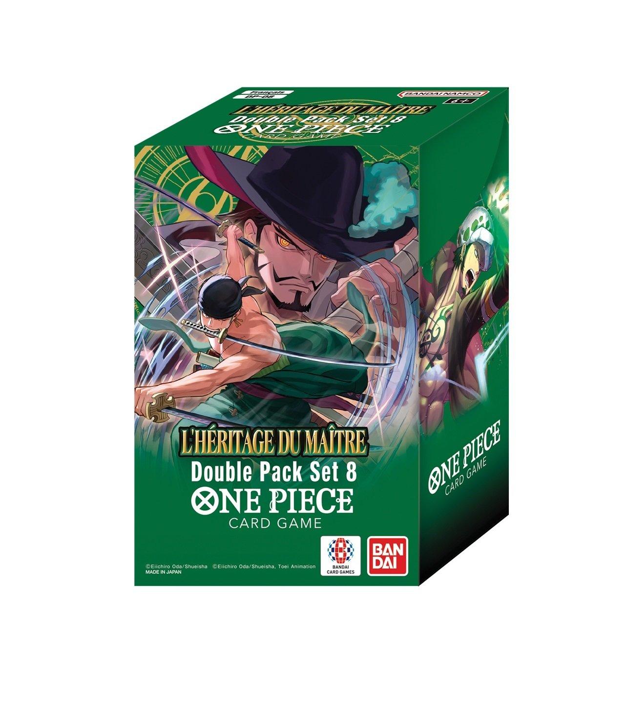 One Piece Card Game - Pack de Booster Double Pack OP-12 L\'Héritage du Maître (2 Booster aléatoires) - FR