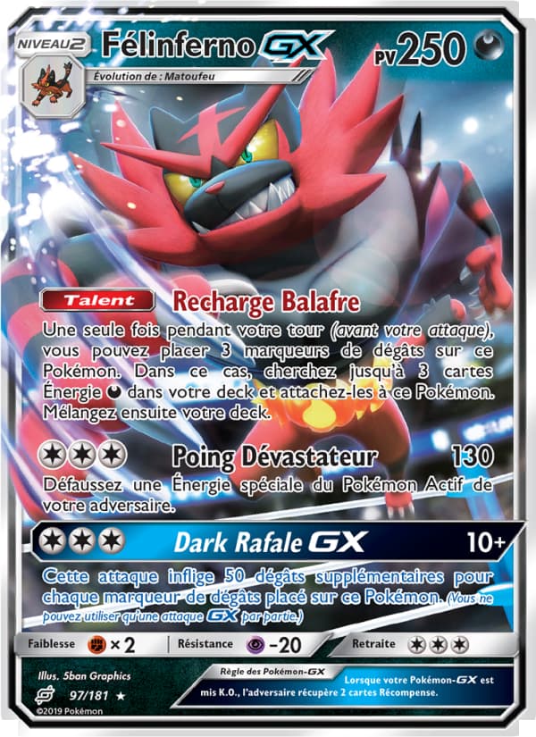 Félinferno GX 097 Soleil et Lune Duo de Choc