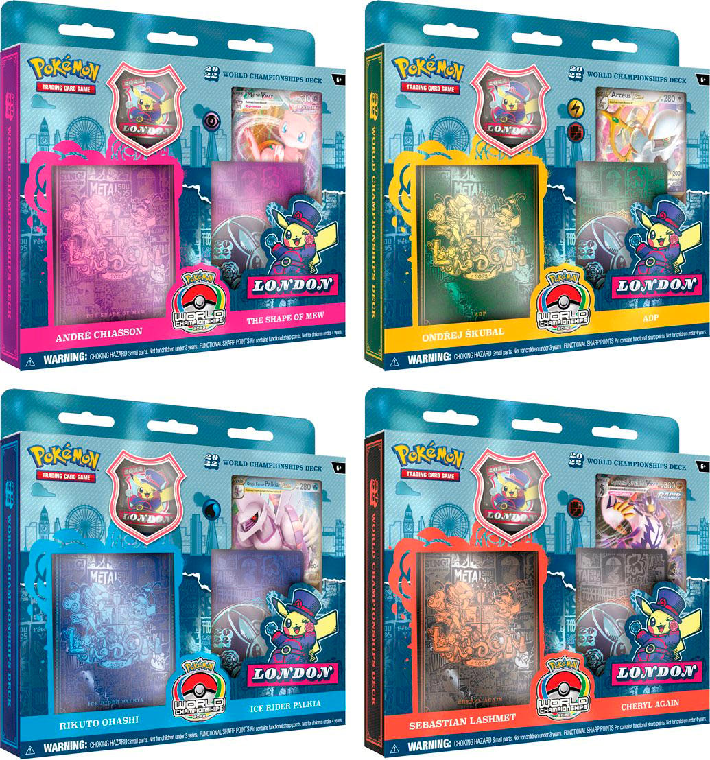 Pokémon JCC - Deck des championnats du monde 2022 (1x deck aléatoire)