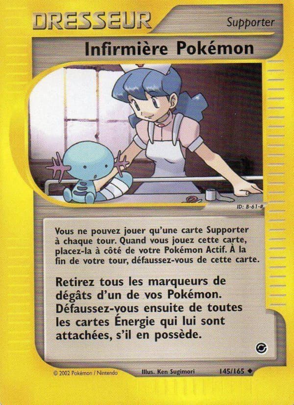 Infirmière Pokémon 145 Pokémon-e Expedition