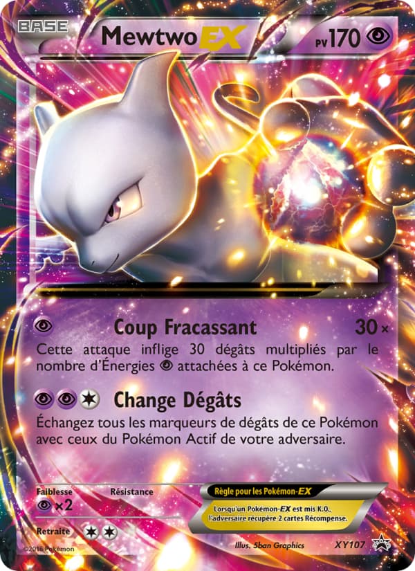 Mewtwo EX XY107 XY Promo XY