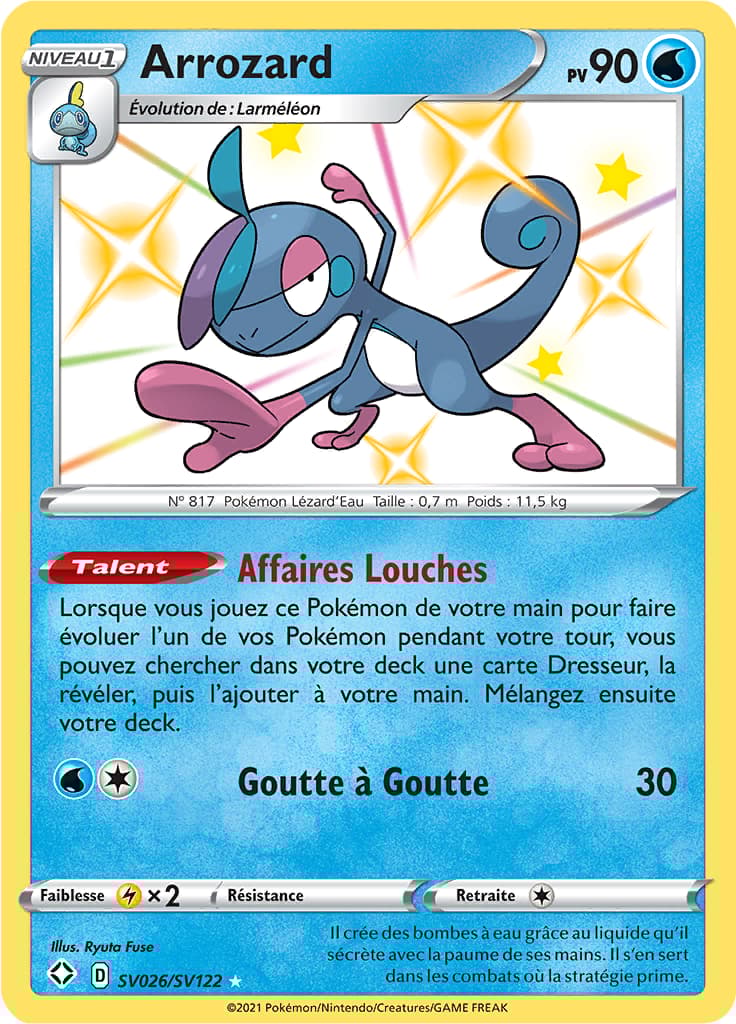 Arrozard SV026 Épée & Bouclier Destinées Radieuses EB045