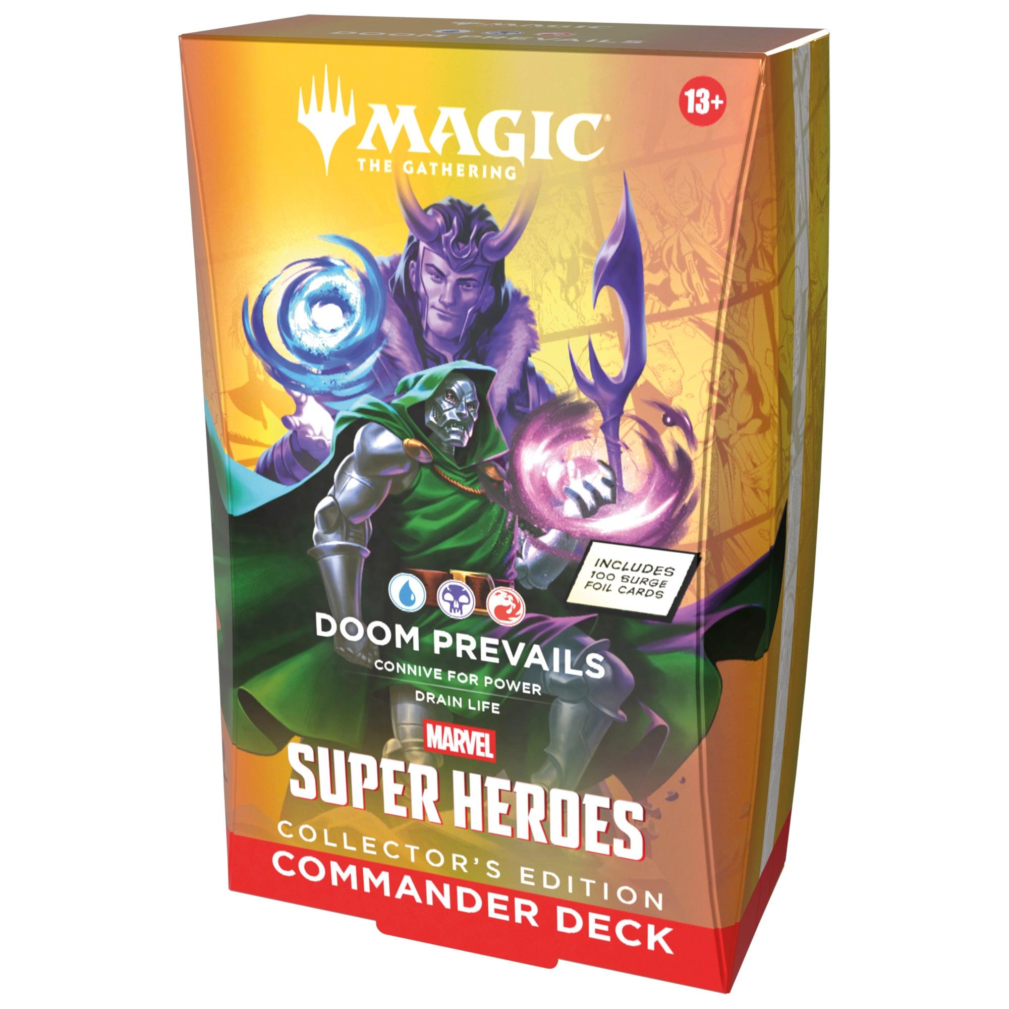Magic: The Gathering - Marvel Super Heroes Collector\'s Edition Commander Deck - Doom Prevails - UK