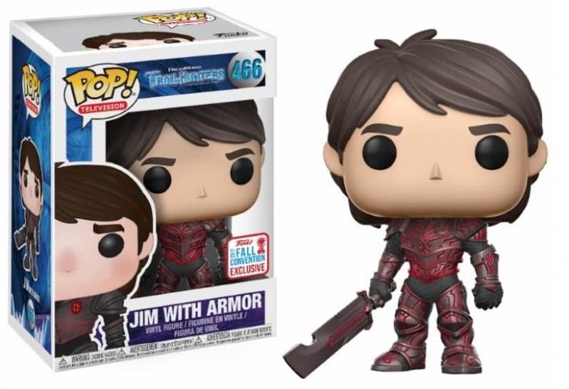 Funko Pop! TV: Trollhunters: Tales of Arcadia - Jim with Armor (Fall Convention NYCC 2017 Exclusive Limited Edition)