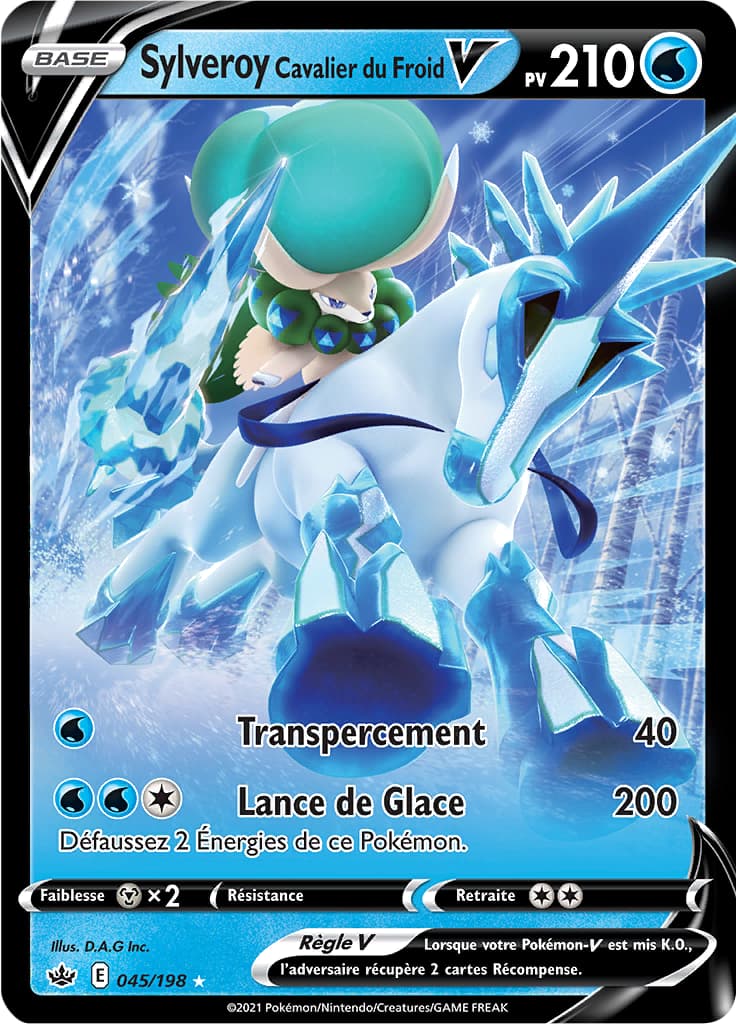 Sylveroy Cavalier du Froid V 045 Épée & Bouclier Règne de Glace EB06