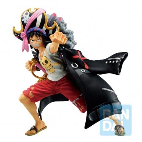 One Piece Ichibansho - Film Red - Monkey D. Luffy Statue 12cm