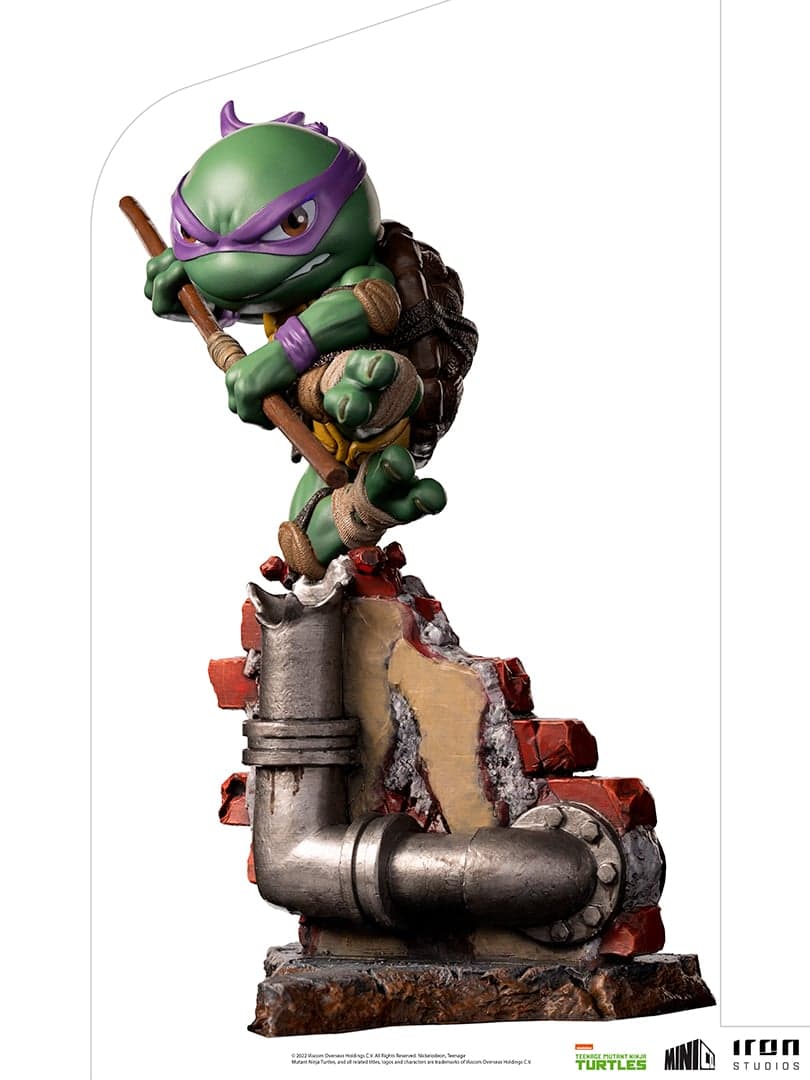 Iron Studios - MiniCo - Teenage Mutant Ninja Turtles - Donatello Statue 15cm