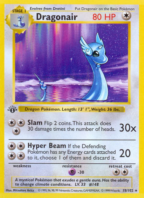 Dragonair 018 Base Base Set EN