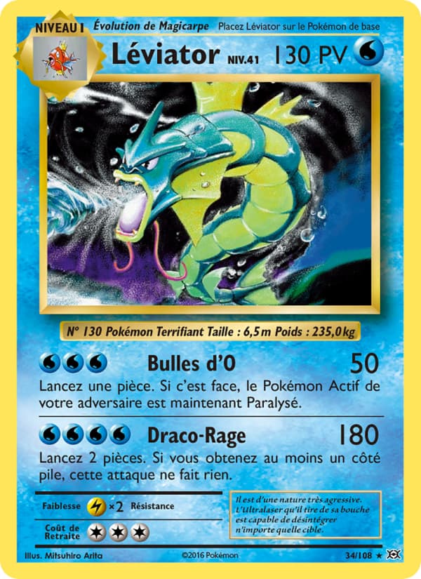 Léviator 034 XY Évolutions