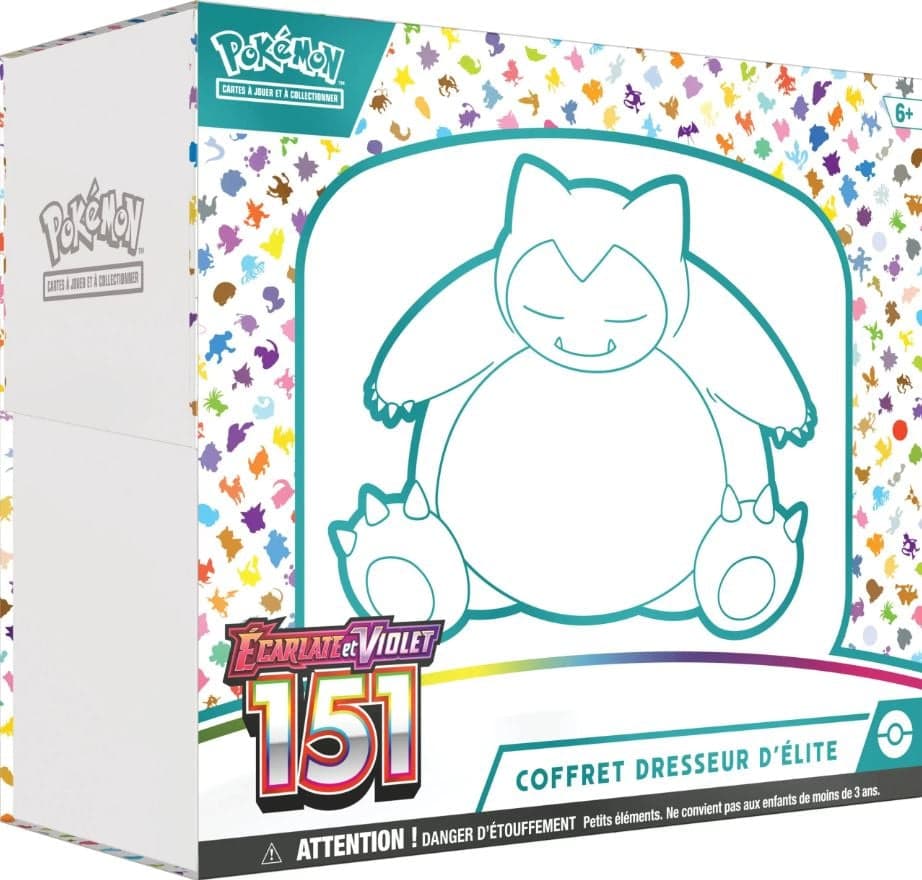 Pokémon JCC - Écarlate et Violet - Coffret Dresseur d\'Élite EV3.