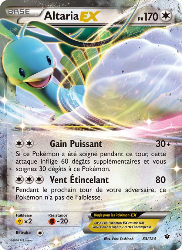 Altaria EX 083 XY Impact des Destins