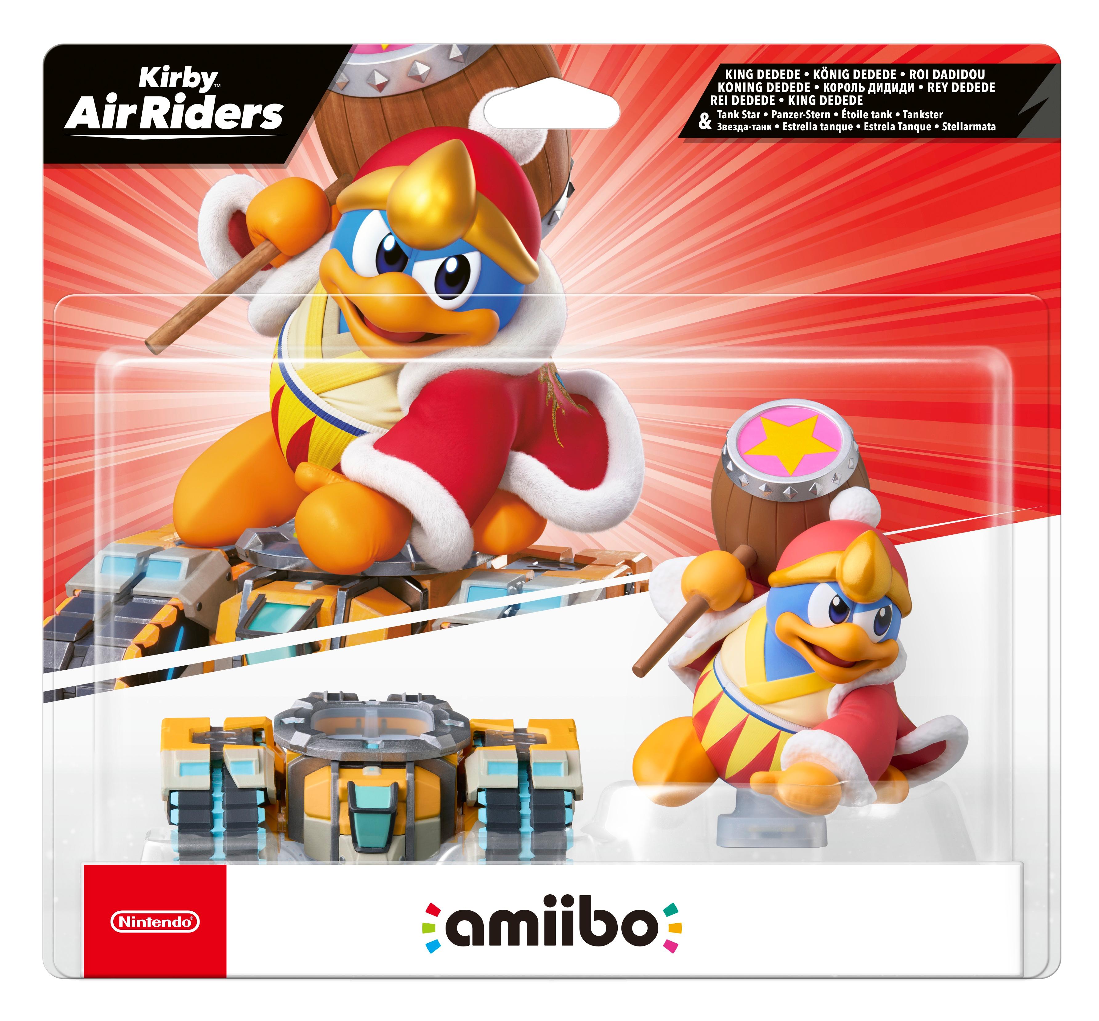 Amiibo Roi DaDiDou et Étoile tank - Kirby Air Riders Collection