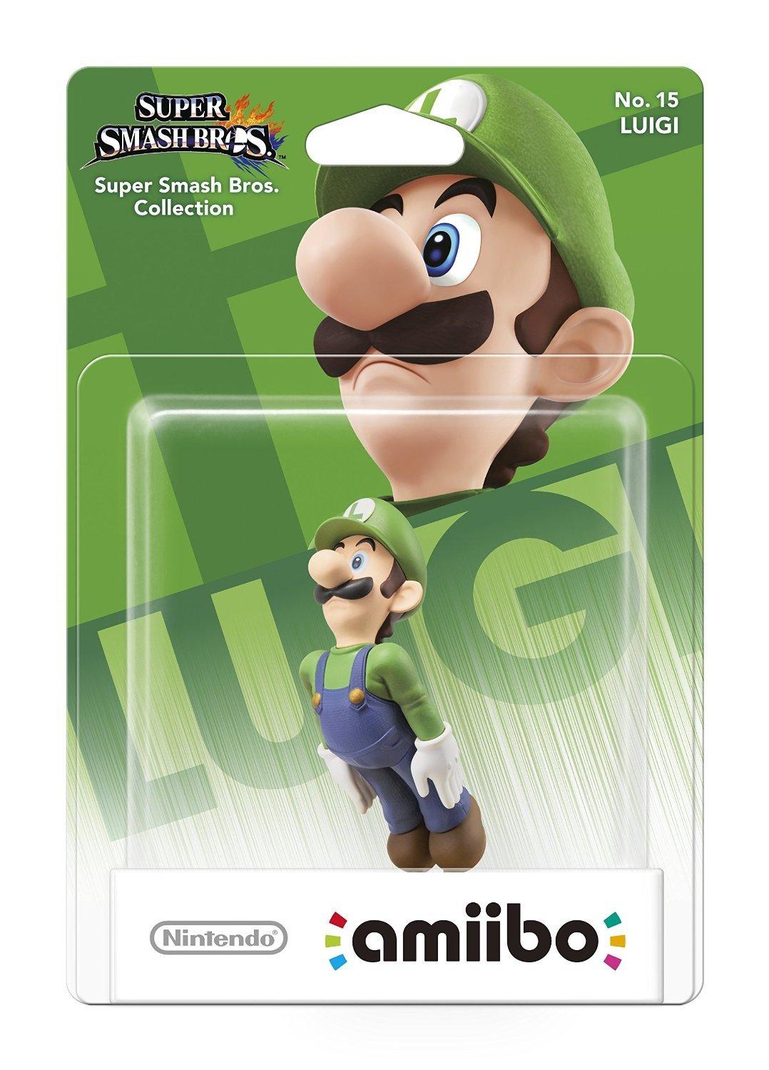Amiibo n°15 Luigi Super Smash Bros. Collection
