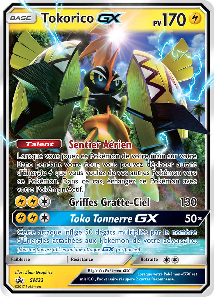 Tokorico GX SM033 Soleil et Lune Promo SM