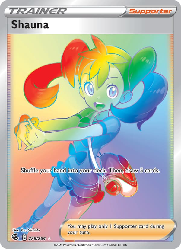 Shauna 278 Sword & Shield Fusion Strike EN