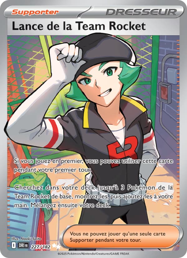 Lance de la Team Rocket 227 Ecarlate & Violet Rivalités Destinées EV10