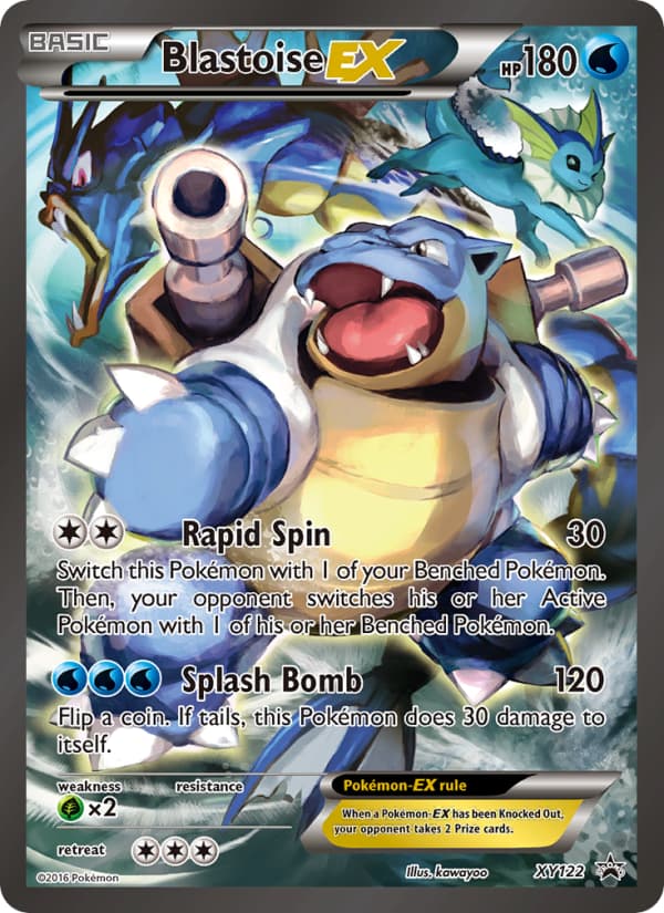 Blastoise EX XY122 XY XY Black Star Promos EN