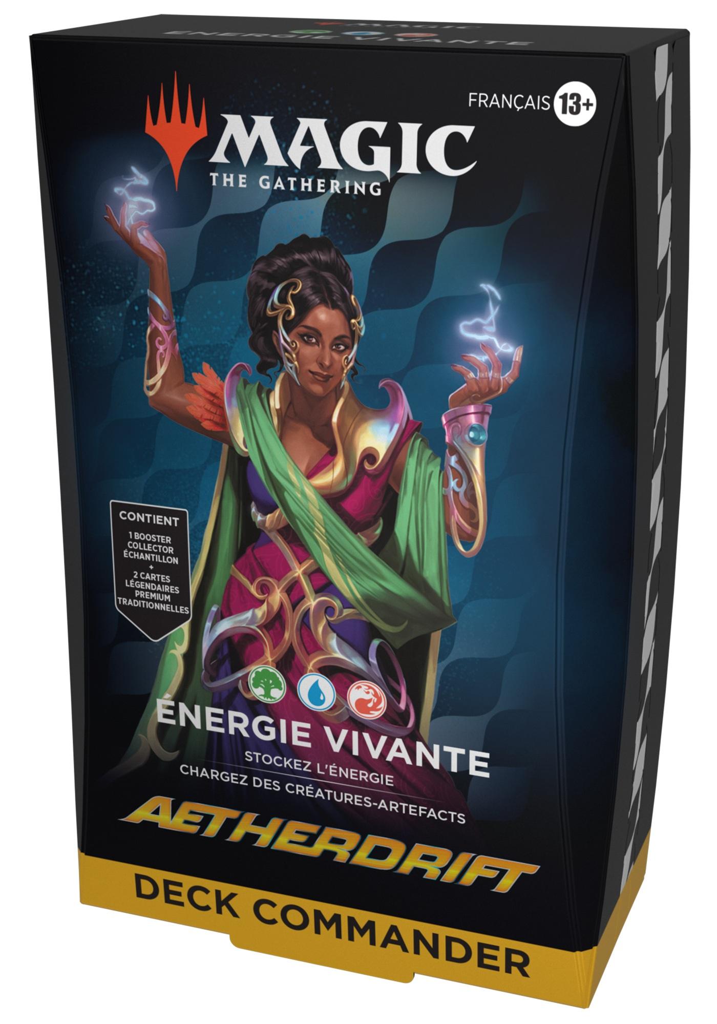 Magic: The Gathering - Deck Commander Aetherdrift - Énergie Vivante - FR