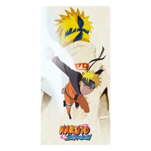 Naruto Shippuden - Serviette de plage en microfibre \"Père et Fils\" (140x70cm)