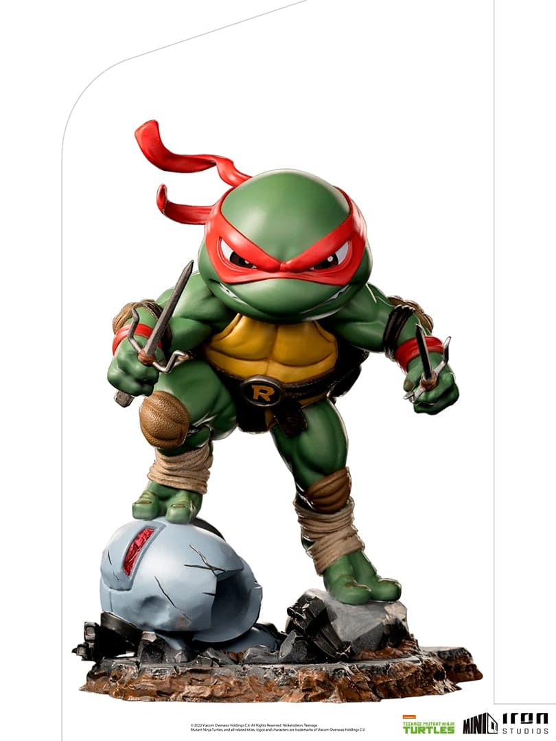 Iron Studios - MiniCo - Teenage Mutant Ninja Turtles - Raphaël Statue 15cm