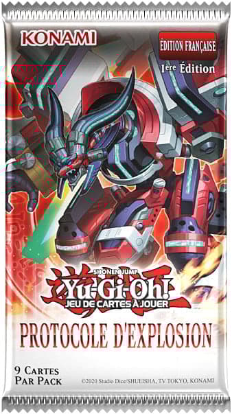 Yu-Gi-Oh! JCC - Pack de Booster Protocole d’Explosion - FR
