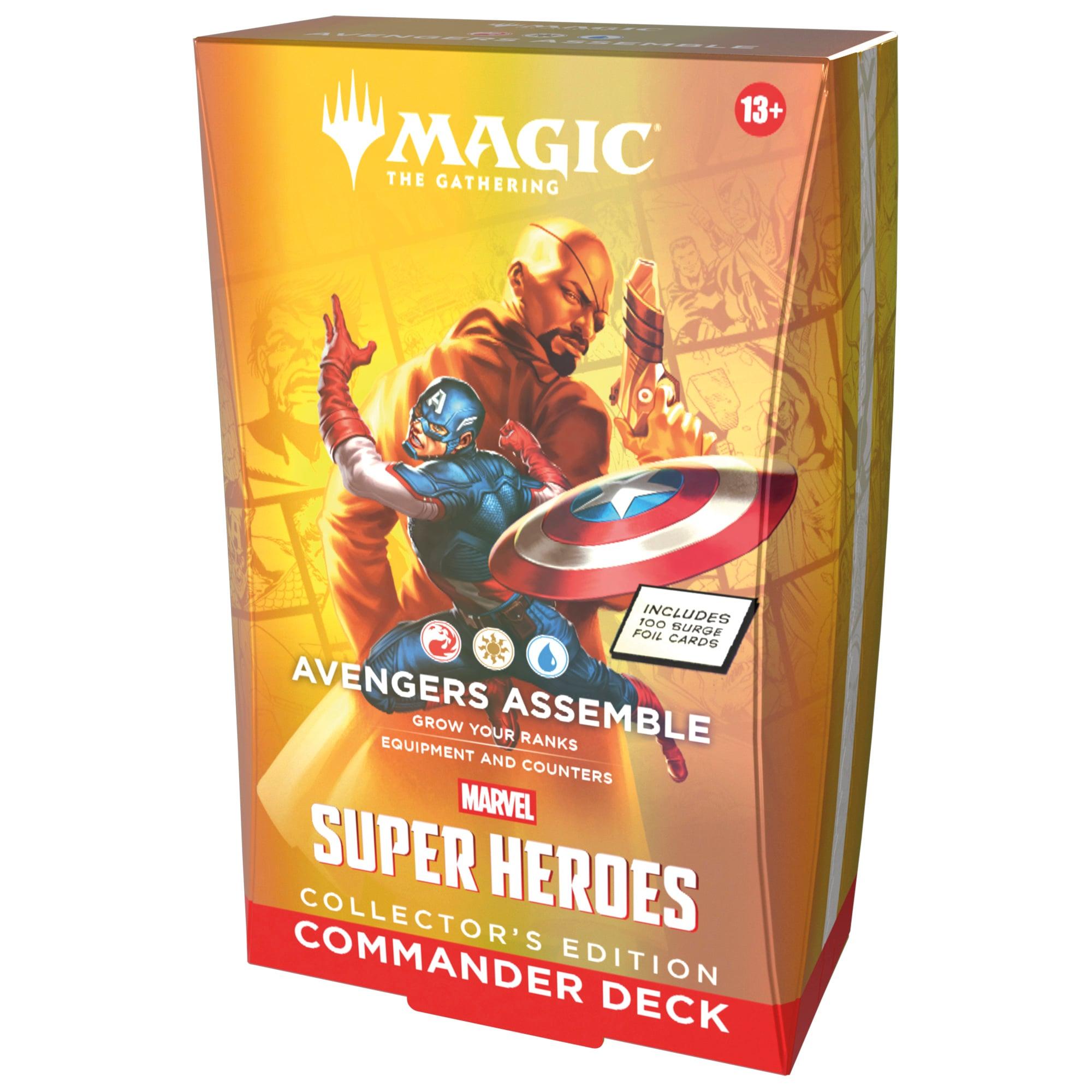 Magic: The Gathering - Marvel Super Heroes Collector\'s Edition Commander Deck - Avengers Assemble - UK