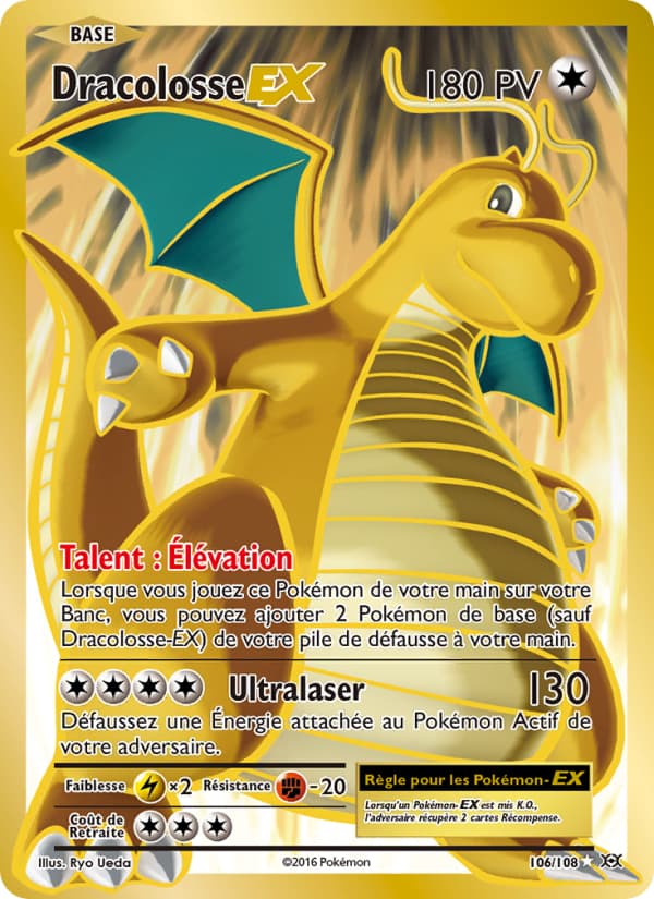 Dracolosse EX 106 XY Évolutions