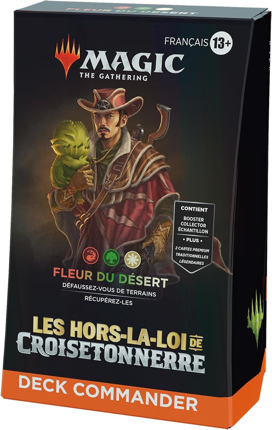 Magic: The Gathering - Deck Commander Les hors-la-loi de Croisetonnerre - Fleur du Désert - FR