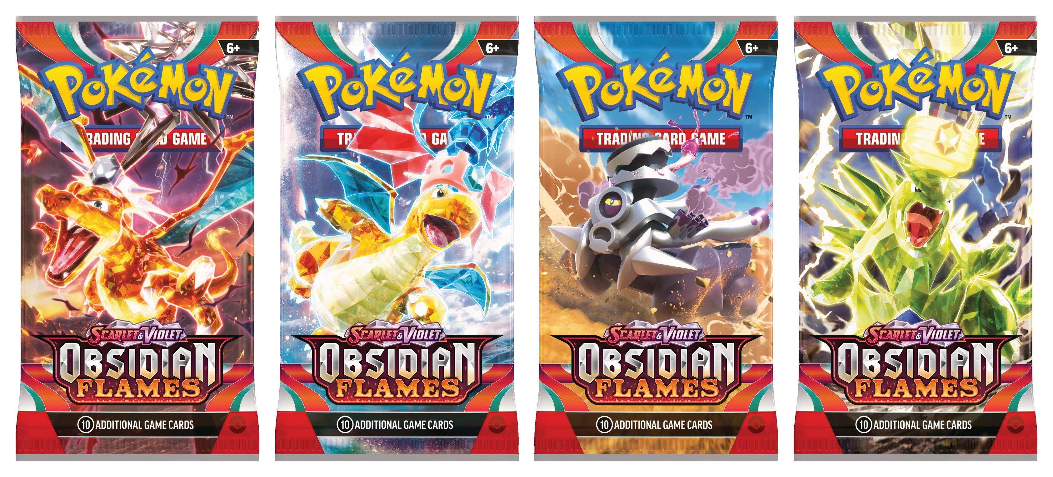 Pokémon JCC - Écarlate et Violet - Pack de Booster Flammes Obsidiennes