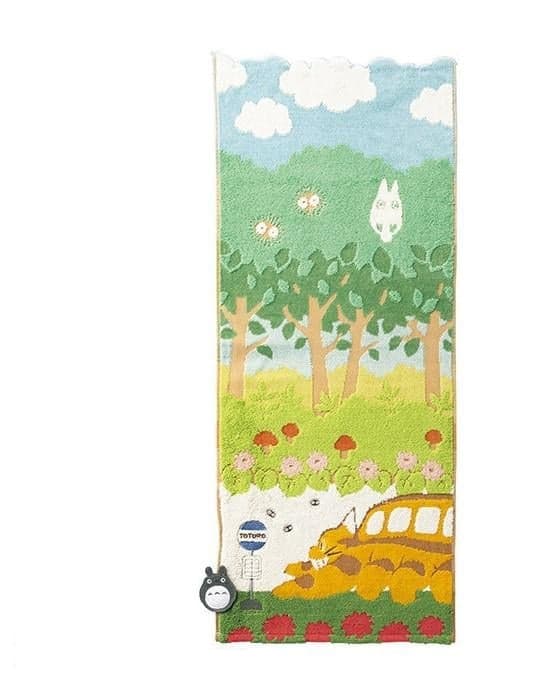 Ghibli - My Neighbor Totoro - Handdoek Catbus Onderweg 34x80cm