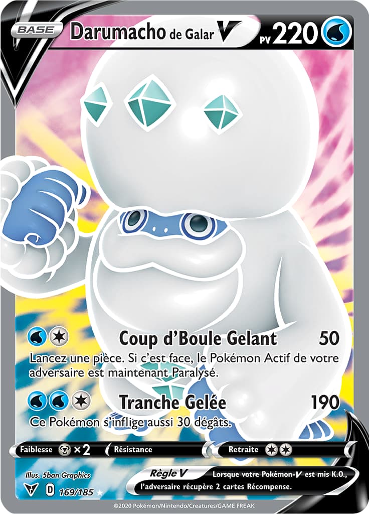 Darumacho de Galar V 169 Épée & Bouclier Voltage Éclatant EB04