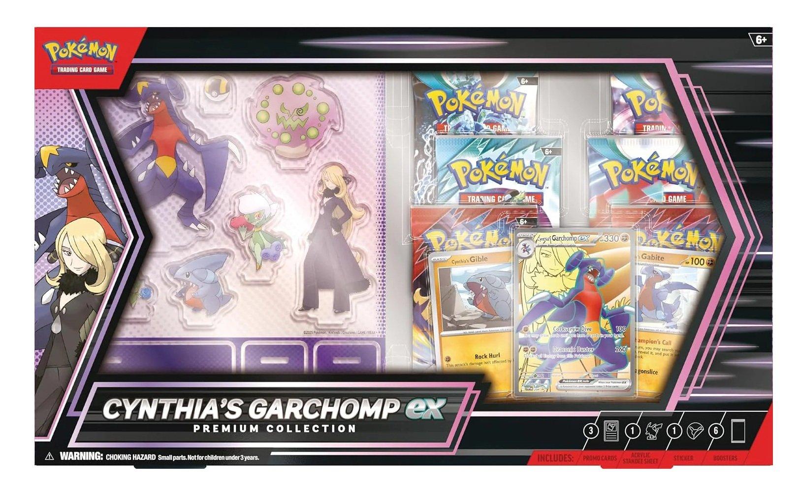 Pokemon TCG: Cynthia’s Garchomp ex Premium Collection - UK