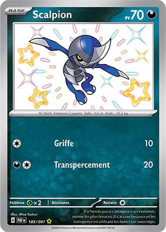 Scalpion 185 Ecarlate & Violet Destinées de Paldea EV045