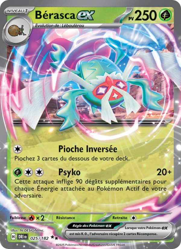 Bérasca ex 025 Ecarlate & Violet Rivalités Destinées EV10