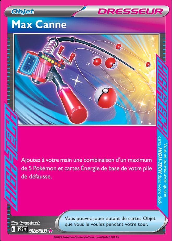 Max Canne 116 Ecarlate & Violet Evolutions Prismatiques EV085