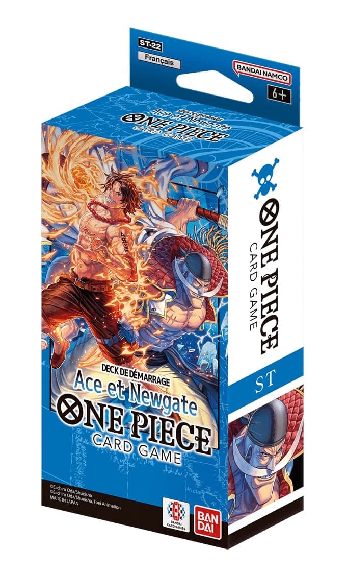 One Piece Card Game - Deck de démarrage EX ST-22 Ace et Newgate - FR