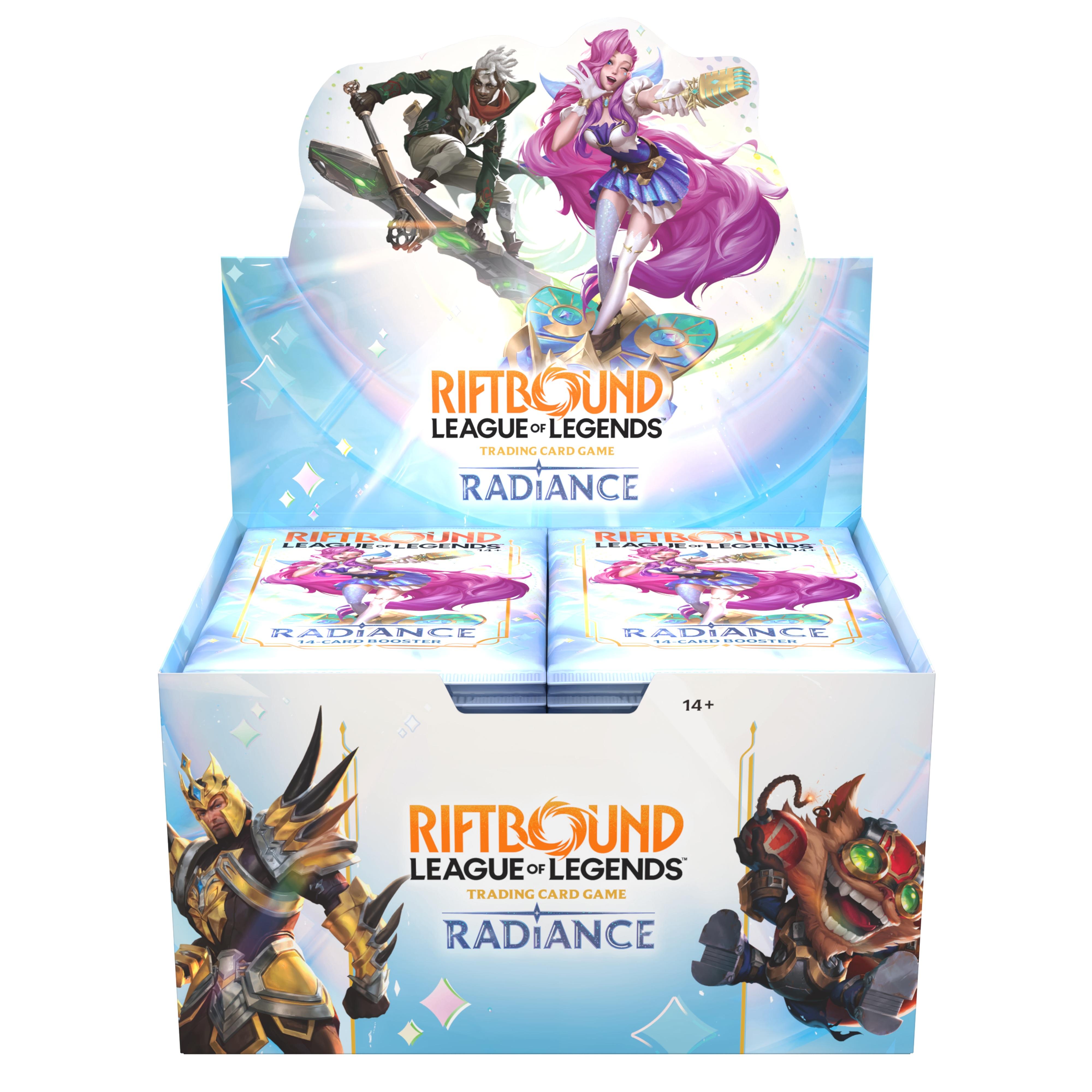 Riftbound: League of Legends JCC - Display de packs de boosters Cinquième set : Radiance (x24) - FR