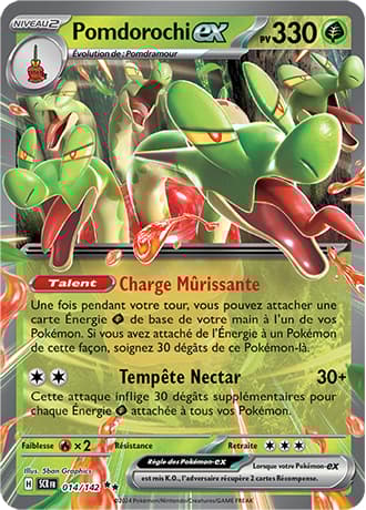Pomdorochi ex 014 Ecarlate & Violet Couronne Stellaire EV07