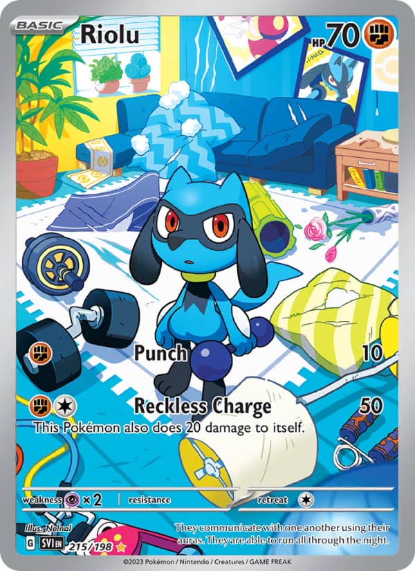 Riolu 215 Scarlet & Violet EN