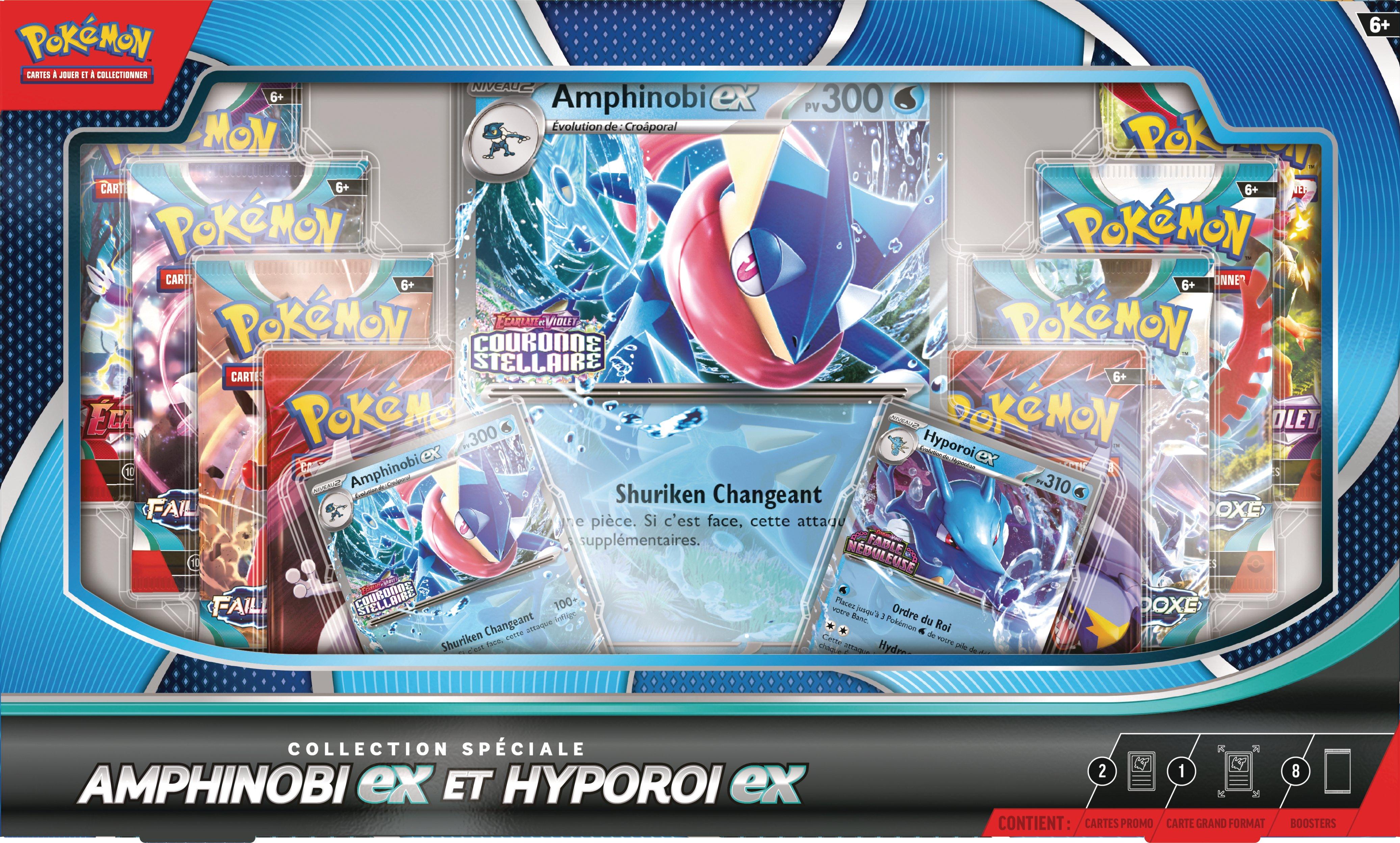 Pokémon JCC : Collection Spéciale Amphinobi-ex et Hyporoi-ex - FR Pokémon JCC : Collection Spéciale Amphinobi-ex et Hyporoi-ex - FR