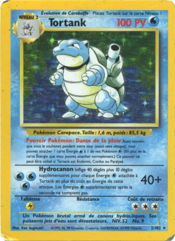 Tortank 002 Wizards Set de Base