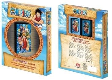 One Piece - Impression sur toile Lumineuse Equipage du Sunny 30x40cm