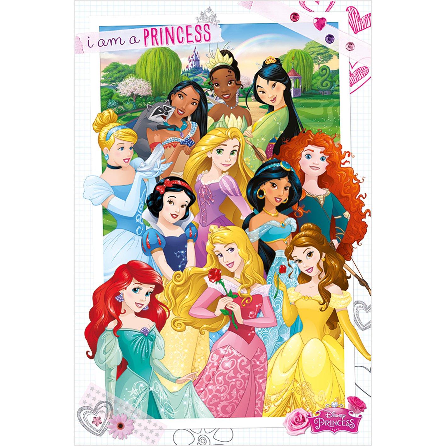 PL 19 - Disney Princesses (I am a Princess) - Maxi Poster 91x61cm