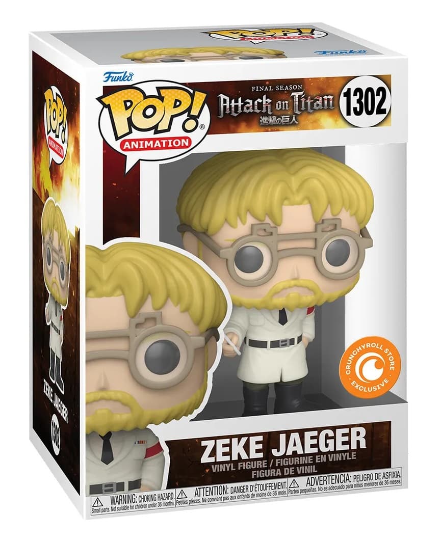 Funko Pop! Animation: Attack on Titan - Zeke Jaeger - Crunchyrol