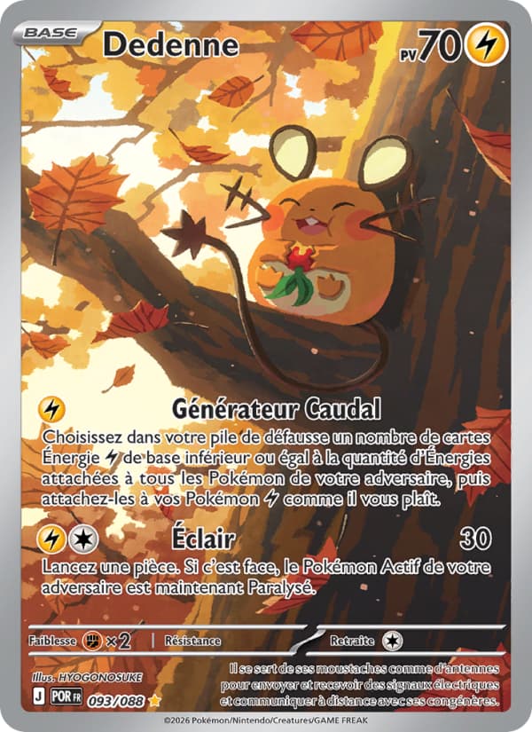 Dedenne 093 Méga-Évolution Équilibre Parfait ME03