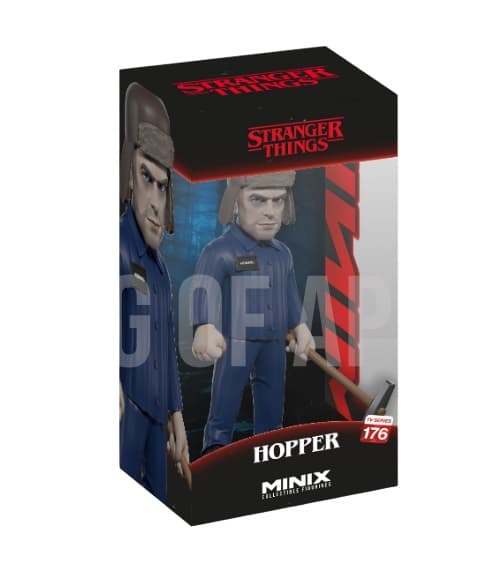 Minix - TV Series #176 - Stranger Things - Hopper (S5) Statue 12cm